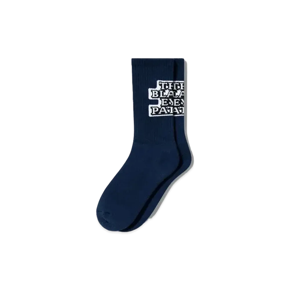 BlackEyePatch OG Label Socks "Navy"