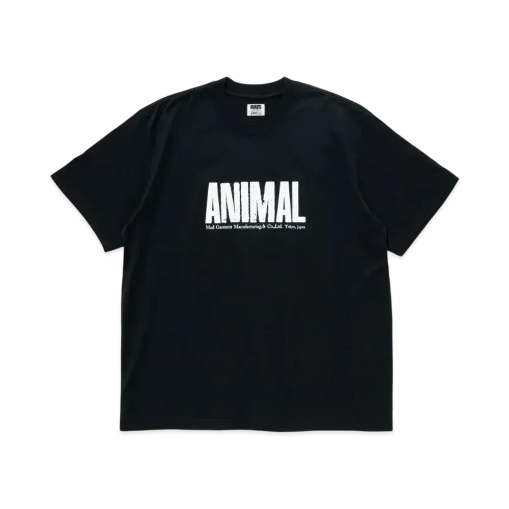 RATS Animal X Tee "Black"