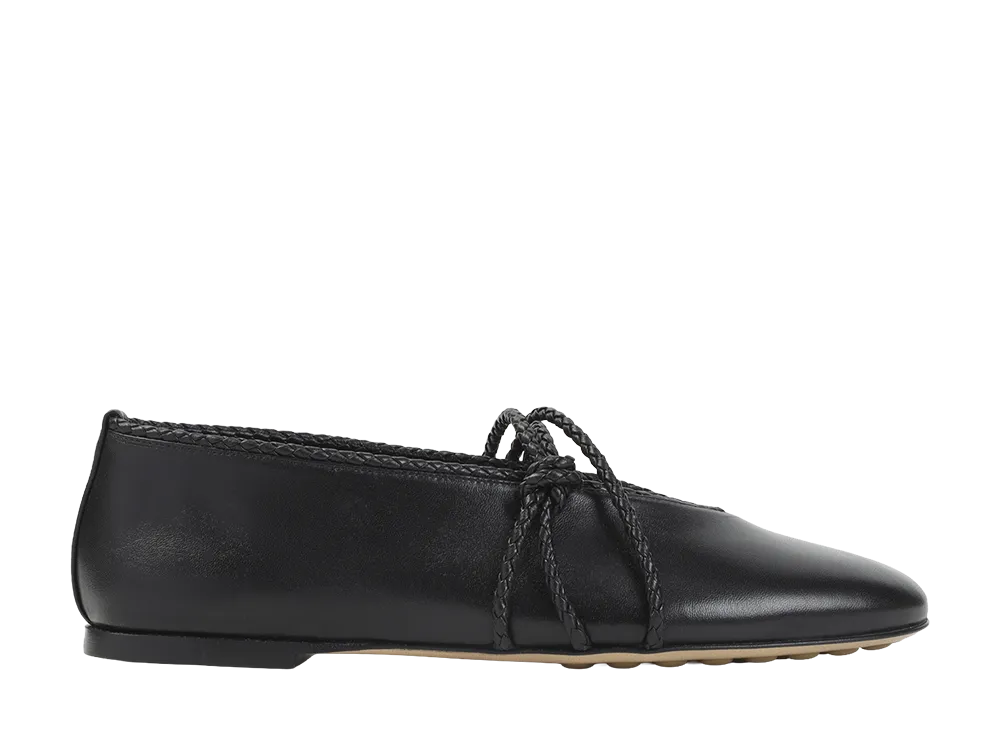 Bottega Veneta Women's Lamb Leather Ballerinas "Rosa"