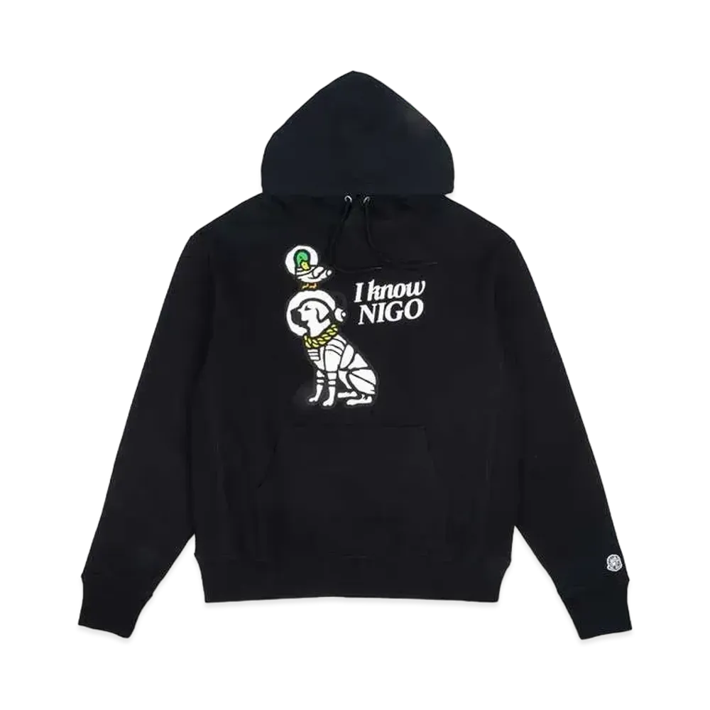 HUMAN MADE Billionaire Boys Club I KNOW NIGO HOODIE "Black"