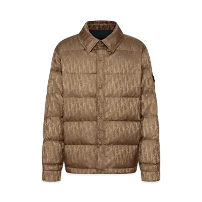 Dior Oblique Quilted Jacket "Brown"