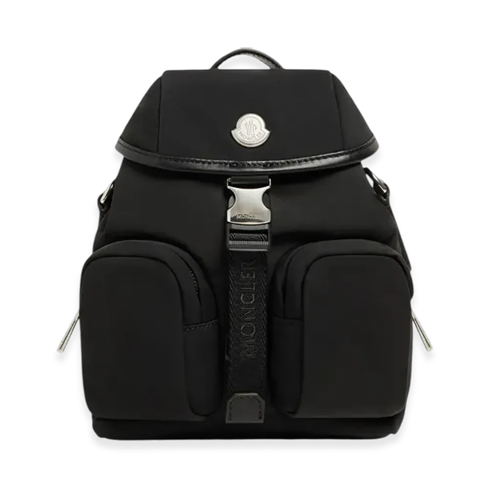MONCLER Mini Trick Water-Repellent Crossbody Bag "Black"