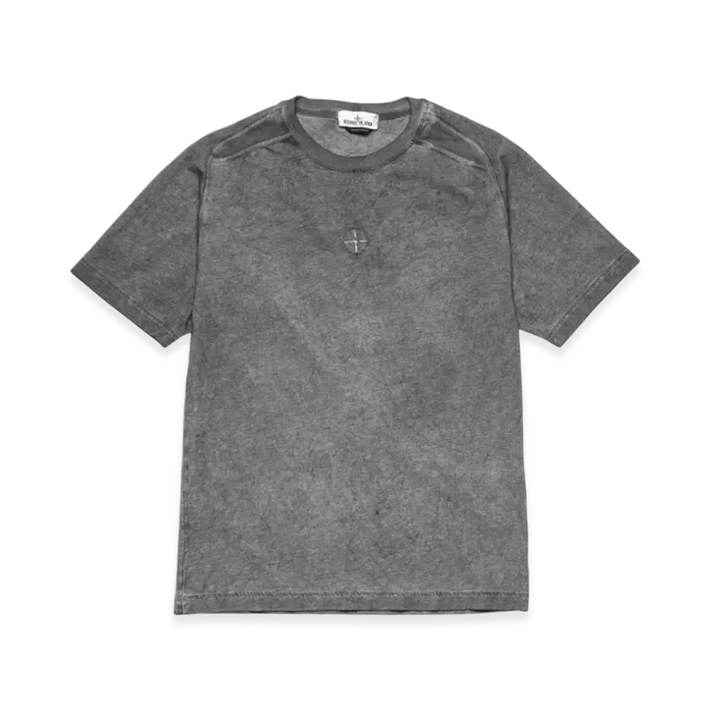 Stone Island 22993 Dusted Logo T-Shirt - 21SS "Grey"