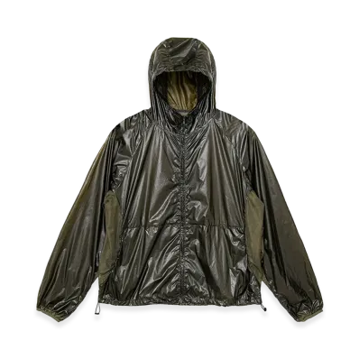 TTT MSW T Sports Sheer Nylon Hooded Jacket "Khaki"
