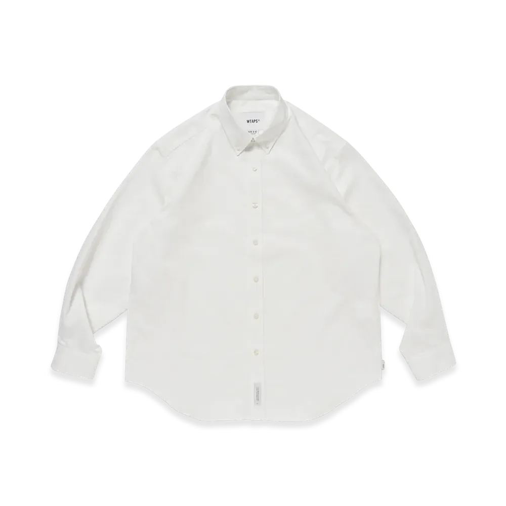 WTAPS BD 01 / LS / CTPL. Oxford. COOLMAX. RF "White"