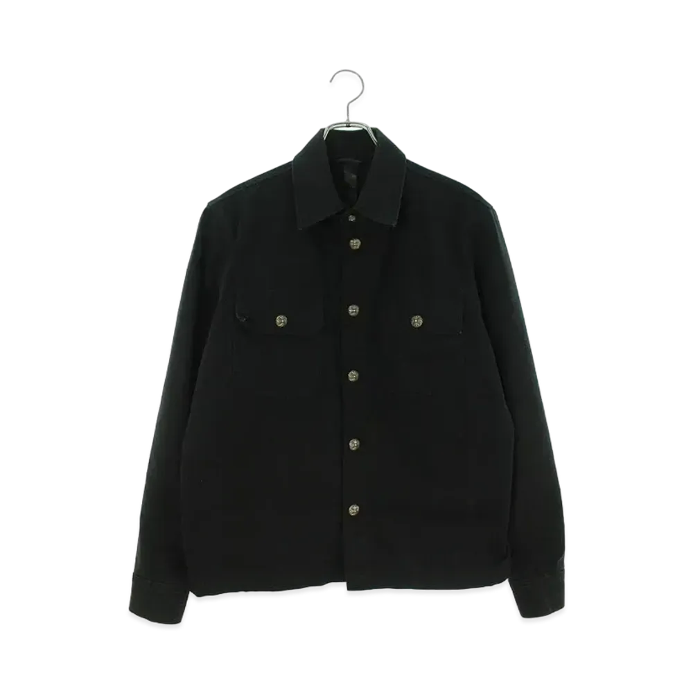 Chrome Hearts Denim Work Dog L/S Shirt "Black"