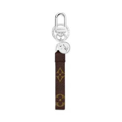 Louis Vuitton Monogram Slim Dragonne Bag Charm And Key Holder