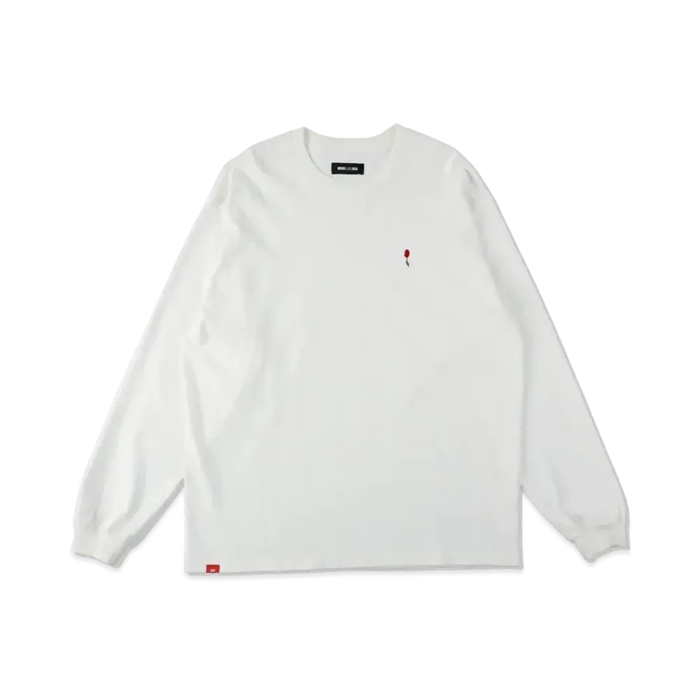 WIND AND SEA Balloon L/S Tee "White"