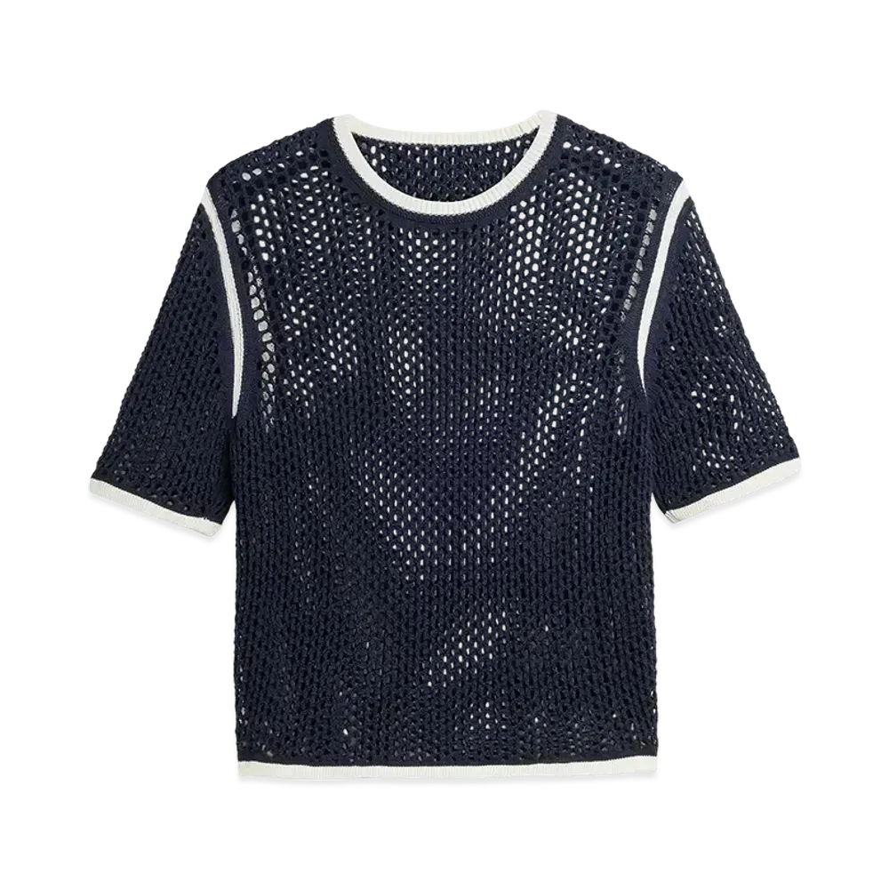 adidas x Wales Bonner Knit T-shirt "Night Navy"