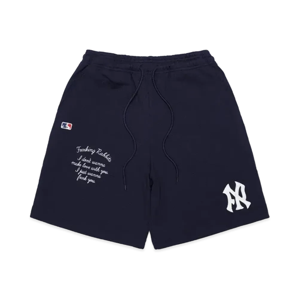 FR2 Embroidery FR Logo French Terry Sweat Short Pants "Navy"