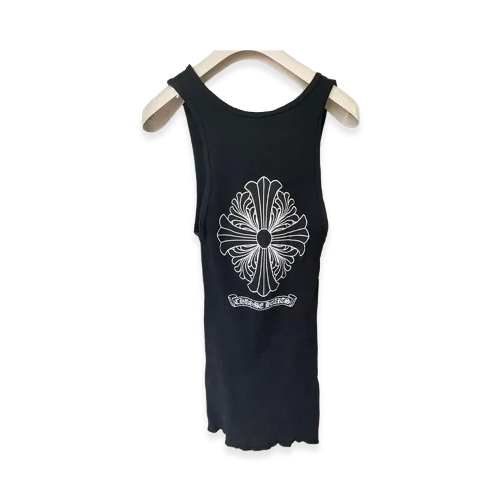 Chrome Hearts CH Plus Cross Tank Top "Black"