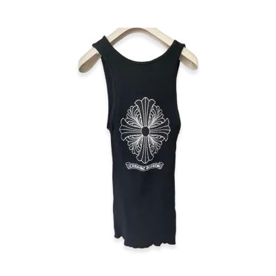 Chrome Hearts CH Plus Cross Tank Top "Black"