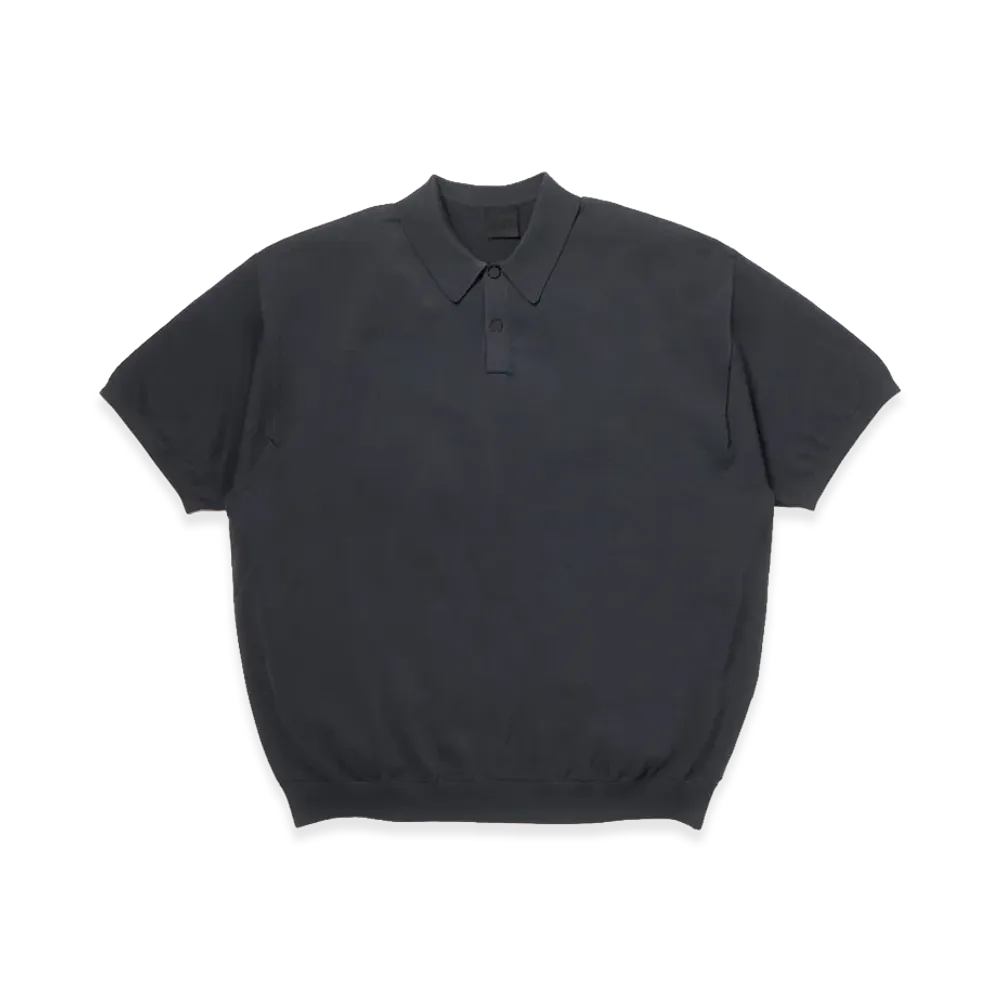 DAIWA PIER39 Women's Tech Knit Polo S/S "Ink Black"