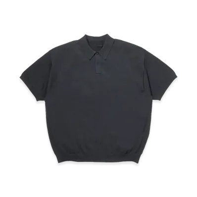 DAIWA PIER39 Women's Tech Knit Polo S/S "Ink Black"