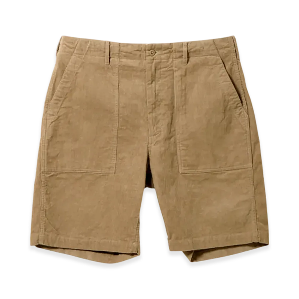 ENGINEERED GARMENTS Fatigue Short - 14W Corduroy "Beige"