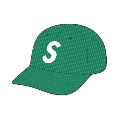Supreme Corduroy S Logo 6-Panel "Green"