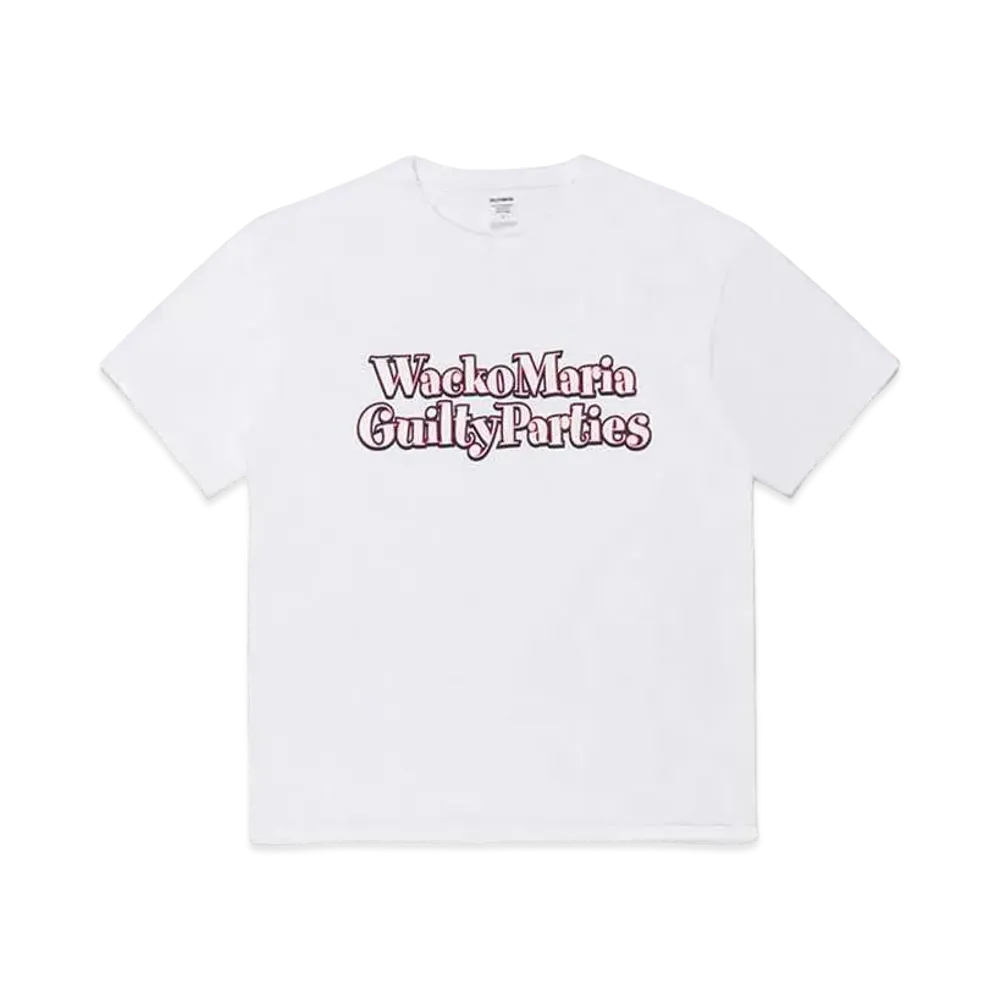 WACKO MARIA Washed Heavy Weight T-shirt "White"