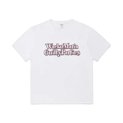 WACKO MARIA Washed Heavy Weight T-shirt "White"