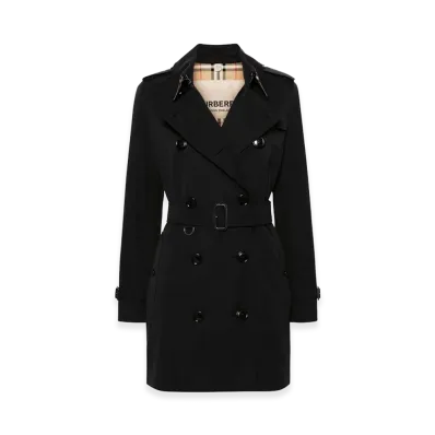 Burberry Women's Cotton Trench "Black"