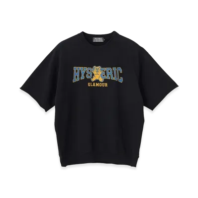 HYSTERIC GLAMOUR Firebear College Sweatshirts "Black"