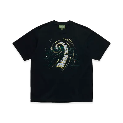 DENIM TEARS Black Hole Vote Tee "Black"