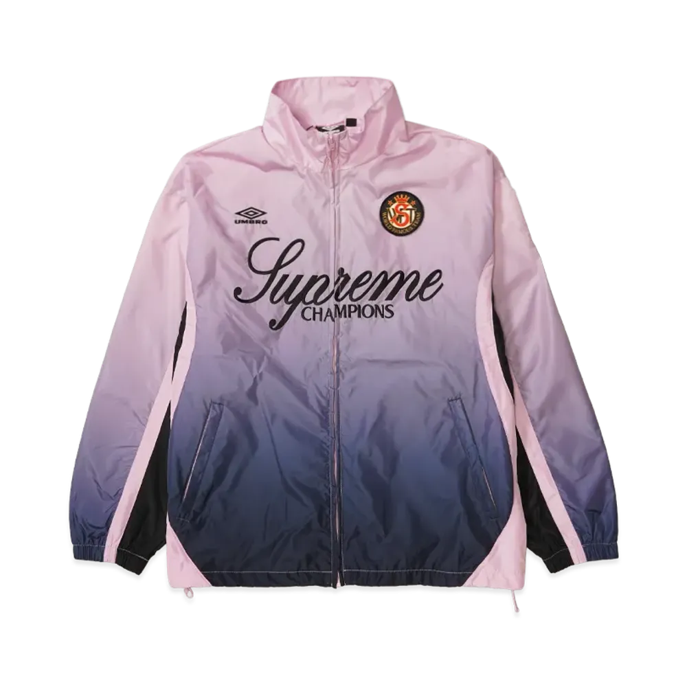 Supreme x Umbro Gradient Track Jacket "Pink"