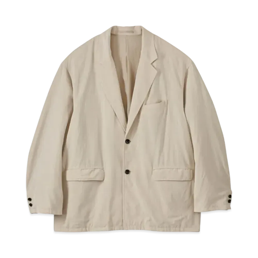 Graphpaper Boiled Wool Oversized Jacket "Beigh"