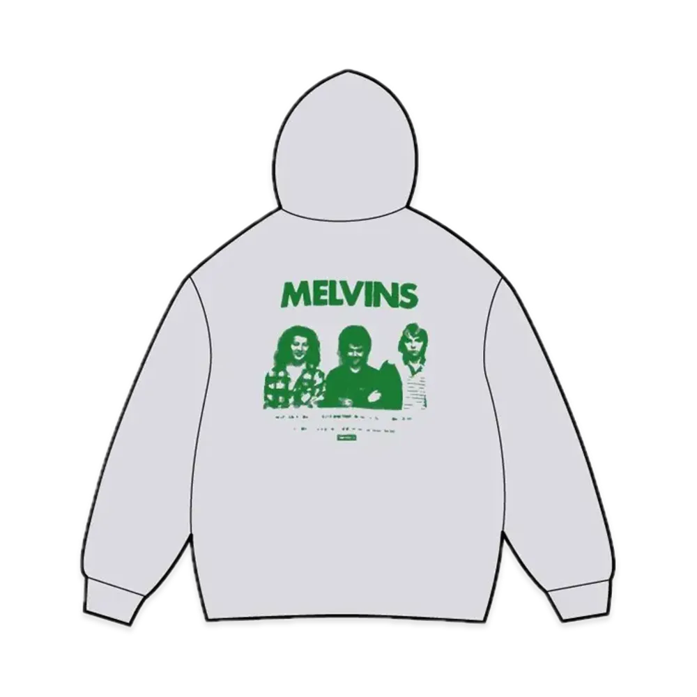 Supreme x Melvins Hooded Sweatshirt "Ash Grey"