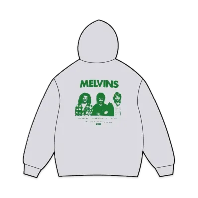Supreme x Melvins Hooded Sweatshirt "Ash Grey"