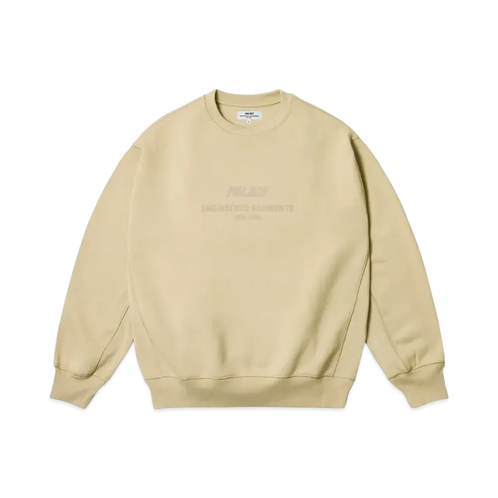 PALACE x ENGINEERED GARMENTS Crew "Stone"