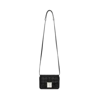 GIVENCHY Small 4G Bag in 4G Leather "Black"
