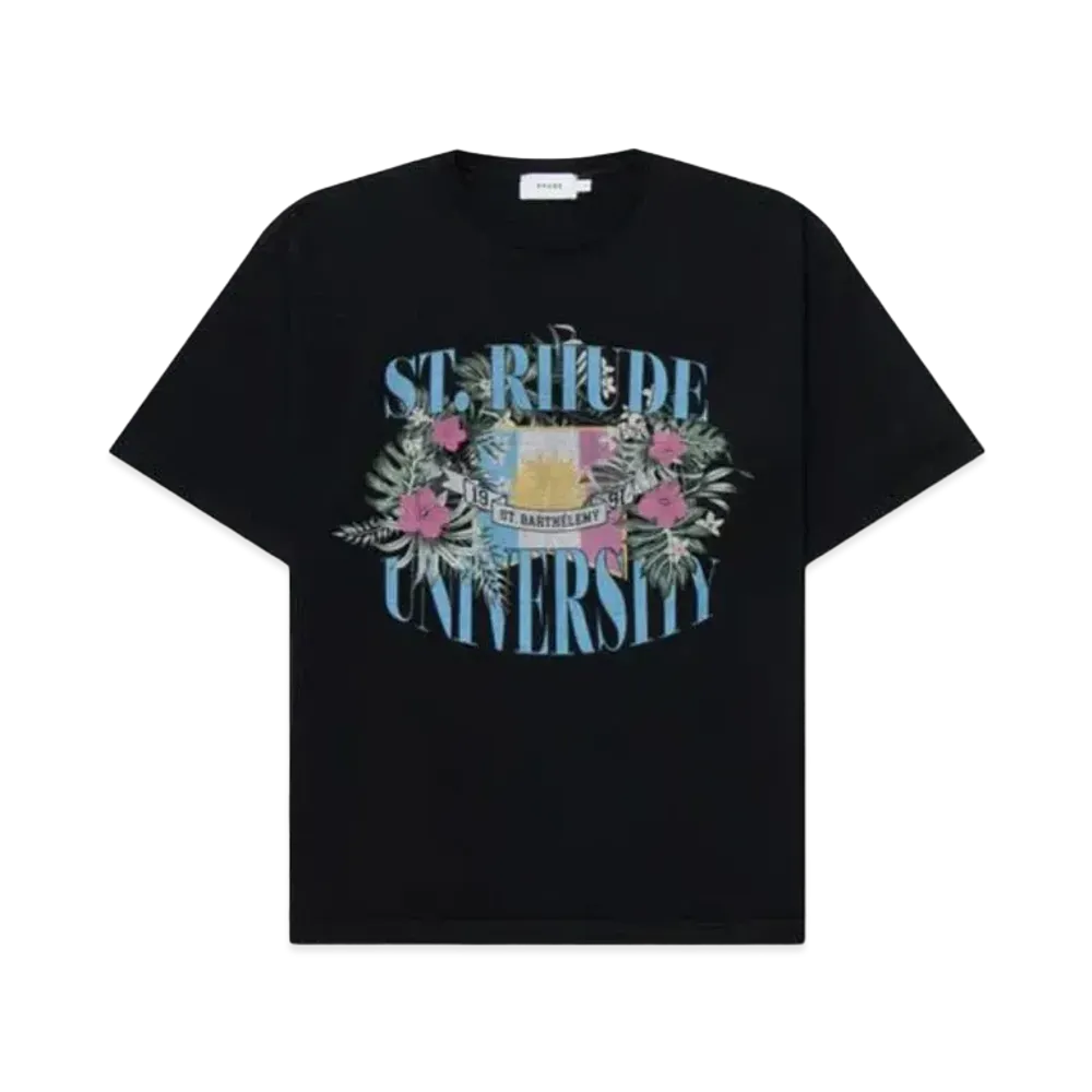 RHUDE University Tee "Black"