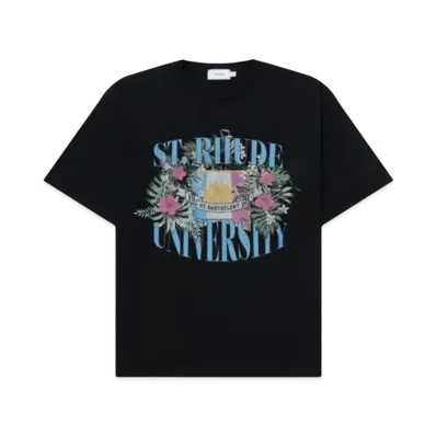 RHUDE University Tee "Black"