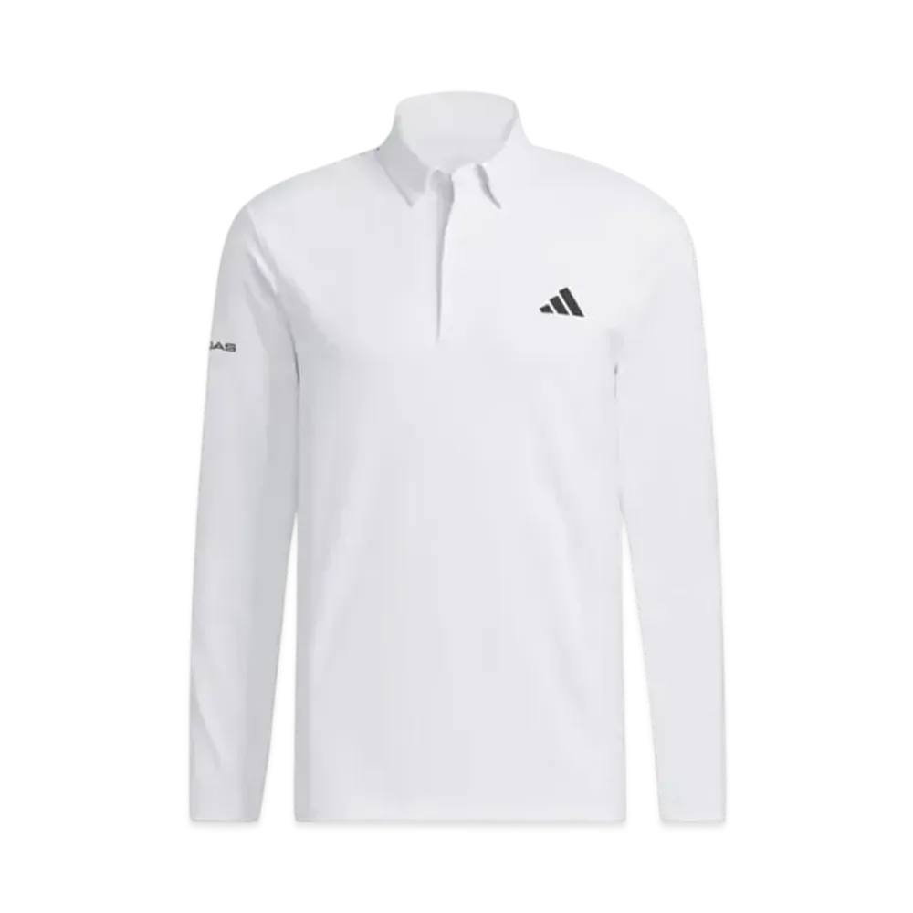 adidas Bos Motif Stretch Long Sleeve Button Down Shirt "White"