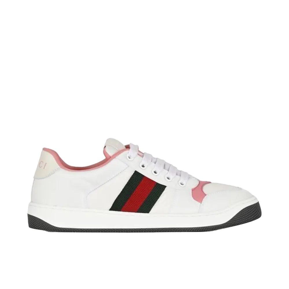 GUCCI Women's Screener Sneakers "White"