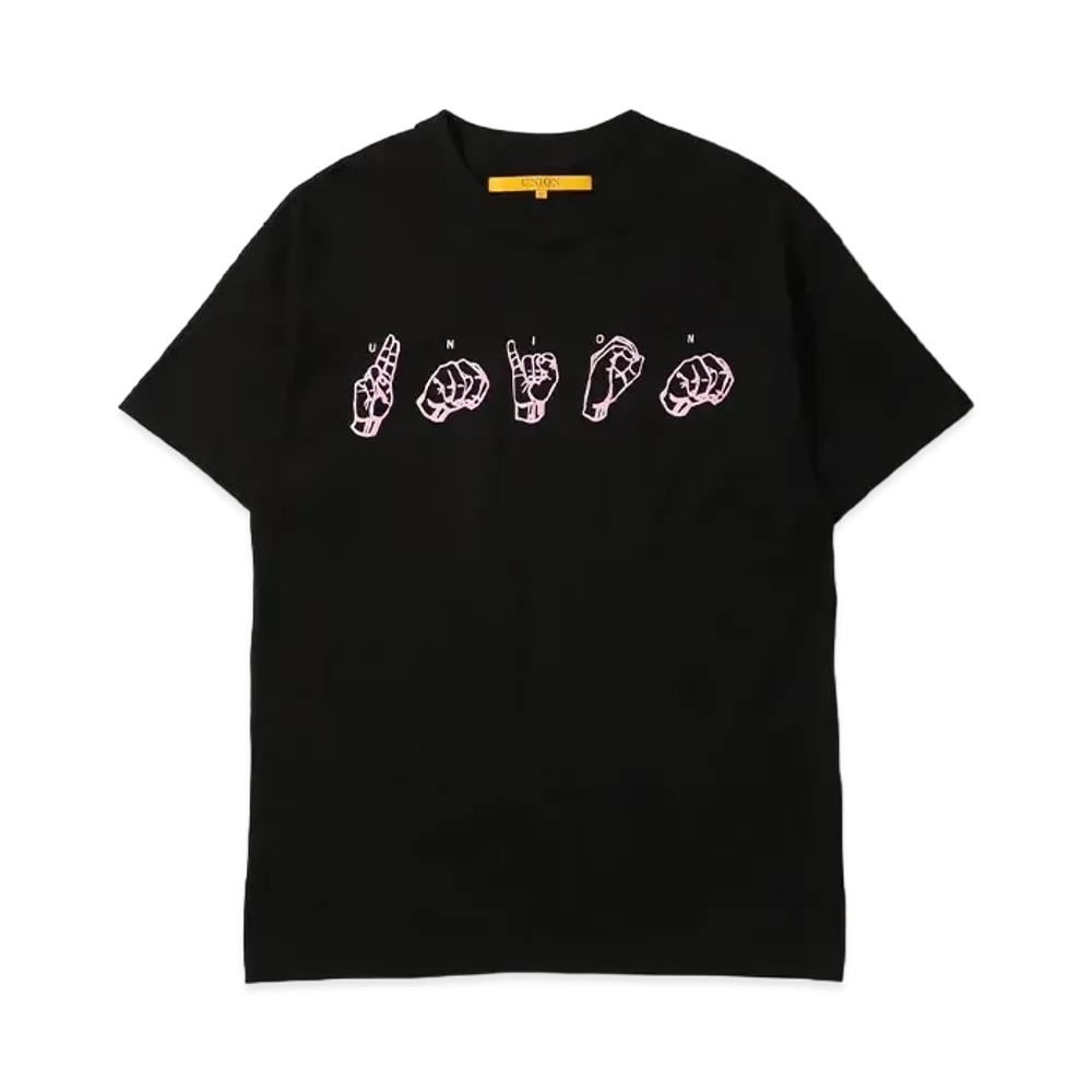 UNION Language Tee "True Black"