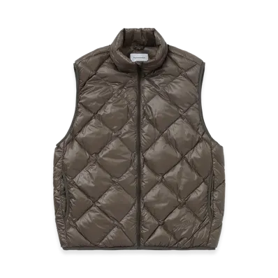 thisisneverthat Pertex Light Down Vest "Brown"