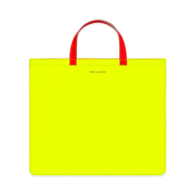 COMME des GARCONS Wallet Super Fluo "Yellow /Orange"