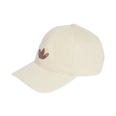 adidas Adicolor Classic Trefoil Baseball Cap "Wonder White"