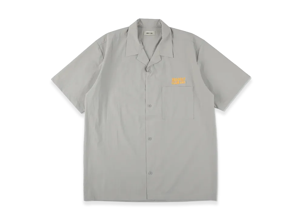 WIND AND SEA Golf H/S Shirt "Light Gray"