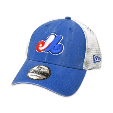NEW ERA MLB Coop Truck 9Forty Cap Montreal Expos "Blue/White"