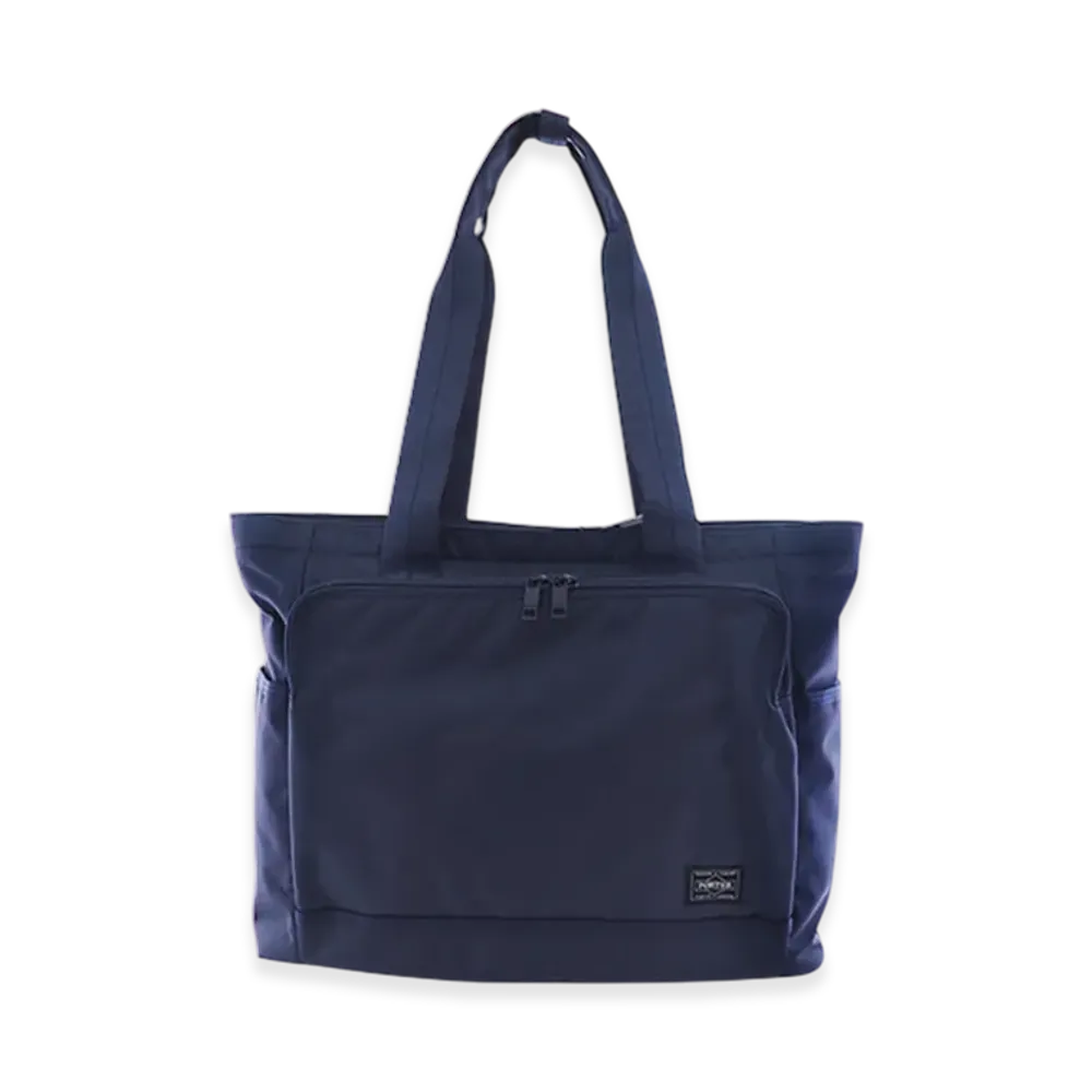 PORTER Flash Tote Bag "Navy"