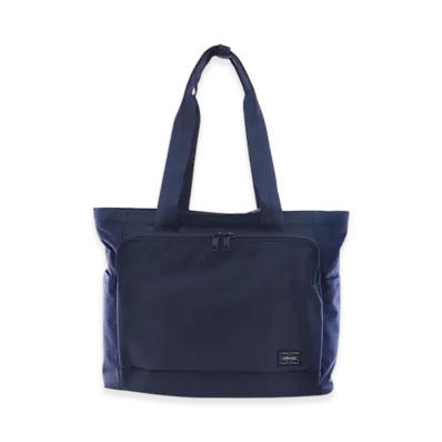 PORTER Flash Tote Bag "Navy"