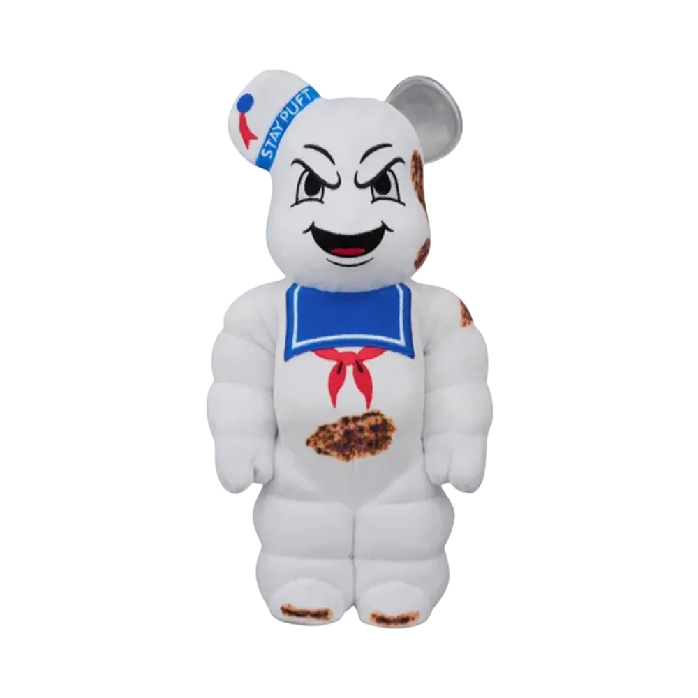 MEDICOM TOY "BEARBRICK" -Ghostbusters- Stay Puft Marshmallow Man "Angry Face" Costume Ver. 400%