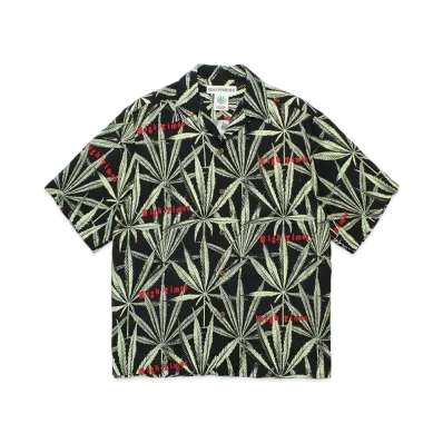 WACKO MARIA High Times / Hawaiian Shirt "Black"