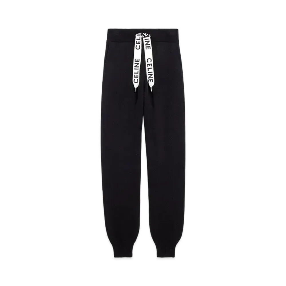 CELINE Track Pants / Cashmere And Wool "Black"