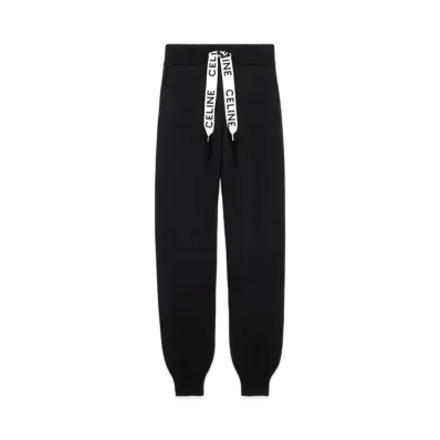CELINE Track Pants / Cashmere And Wool "Black"