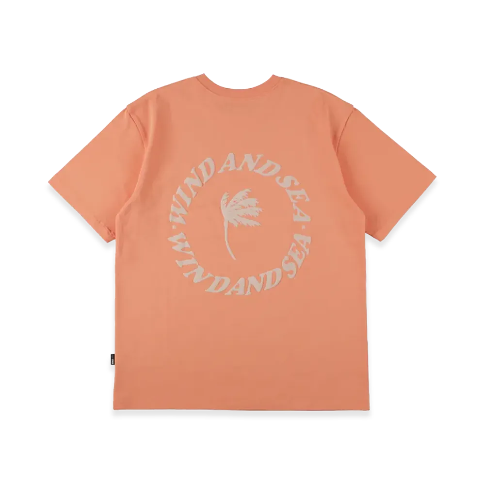 WIND AND SEA Palm Tree Logo S/S Tee "Orange"