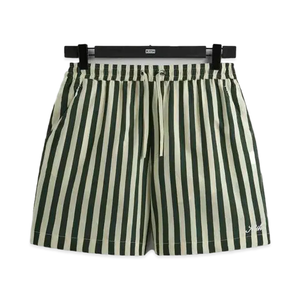 Kith Striped Cedar Short "Agate"