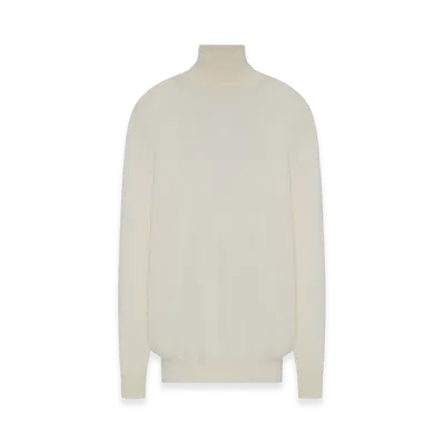 The Row Women's Nabari Cashmere Turtleneck "Ivory"